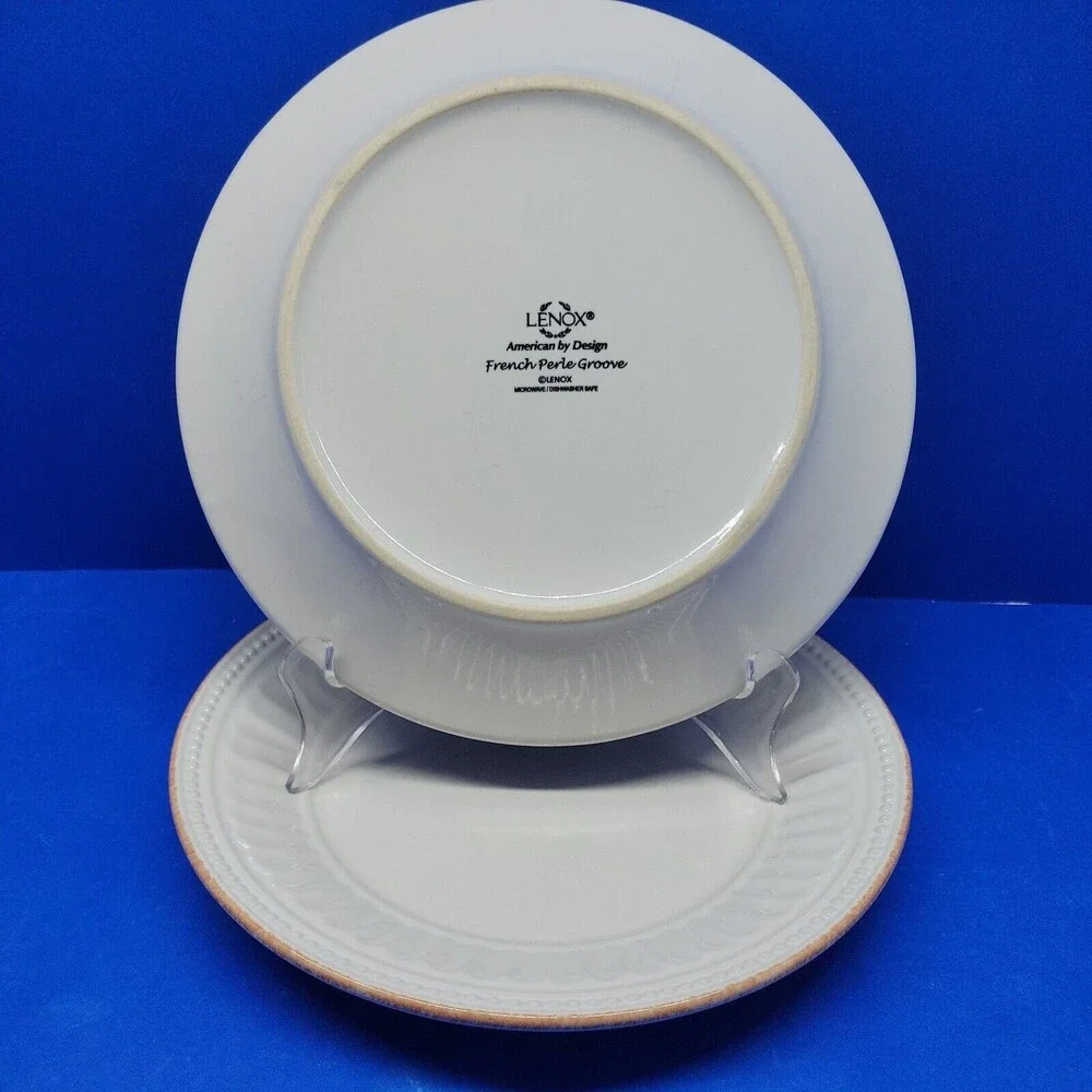 Lenox French Pearl Salad Plates 8